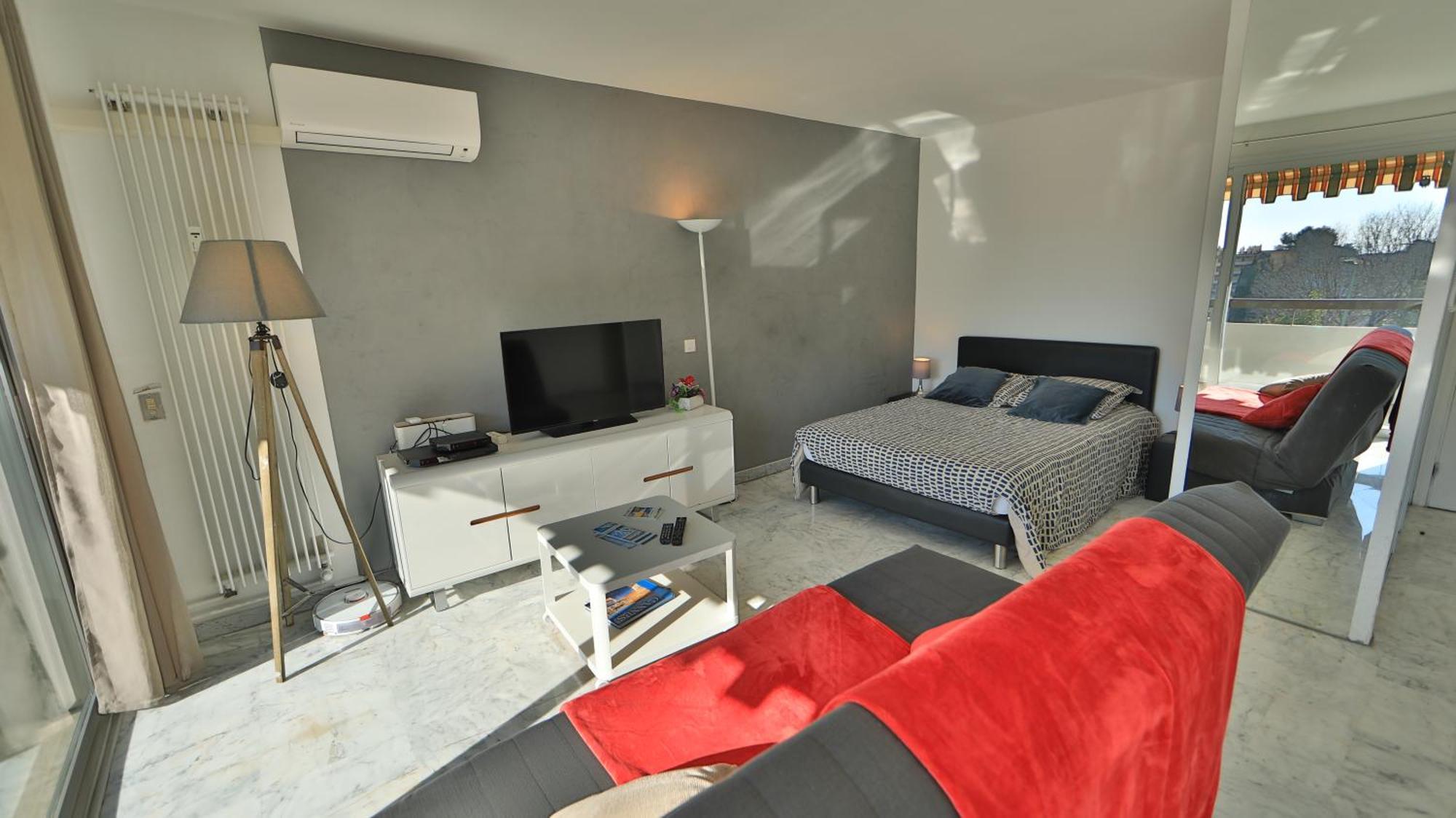 Studio Parking Fibre Piscine Clim 르까네 외부 사진